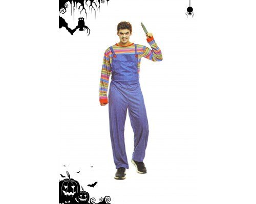 Disfraz Muñeco Asesino Halloween (Hombre) Disfraz Muñeco Asesino Halloween (Hombre)