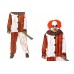 Disfraz Payaso Rayas Ensangrentado Halloween (Hombre) Disfraz Payaso Rayas Ensangrentado Halloween (Hombre)