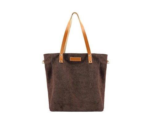 Bolso Tote Saco Antelina Made in Italy Bolso Tote Saco Antelina Made in Italy
