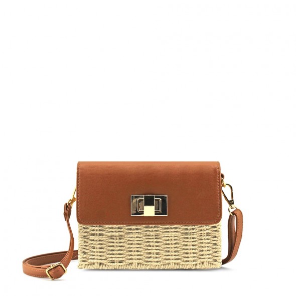 Bolso Bandolera Paja Cuadrada Bolso Bandolera Paja Cuadrada